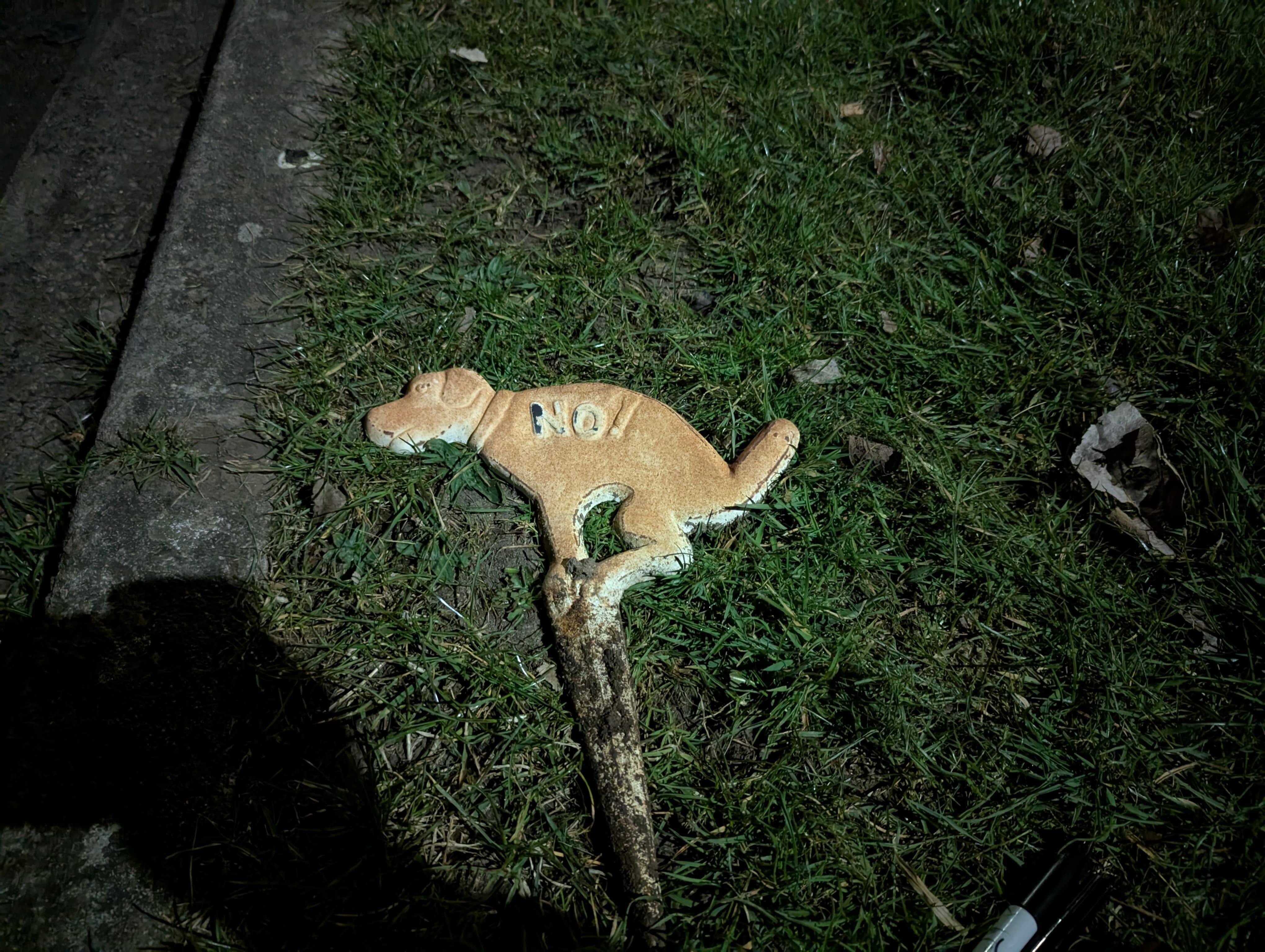 He looks like he could do with a lick of paint