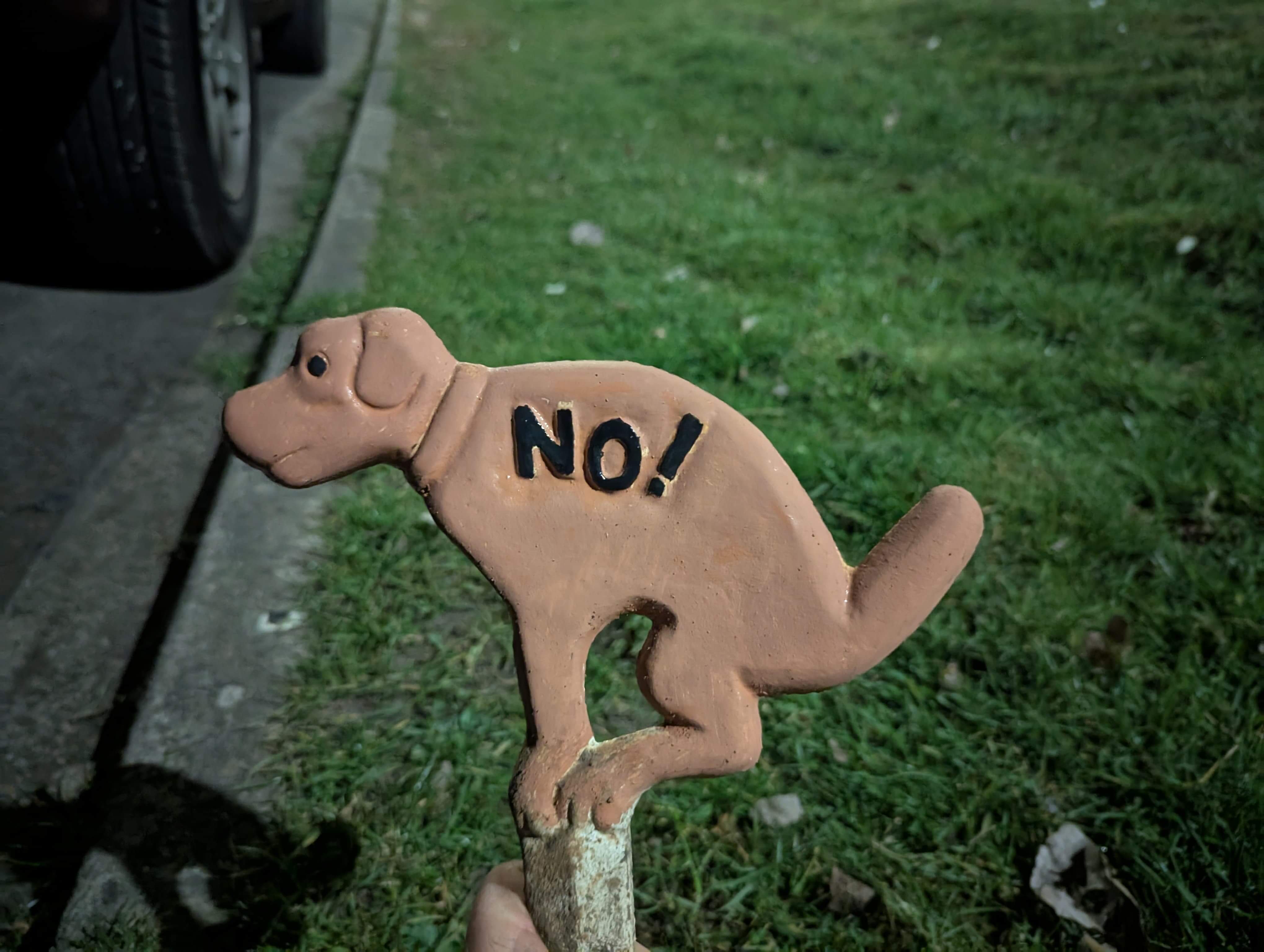 One lick of paint later